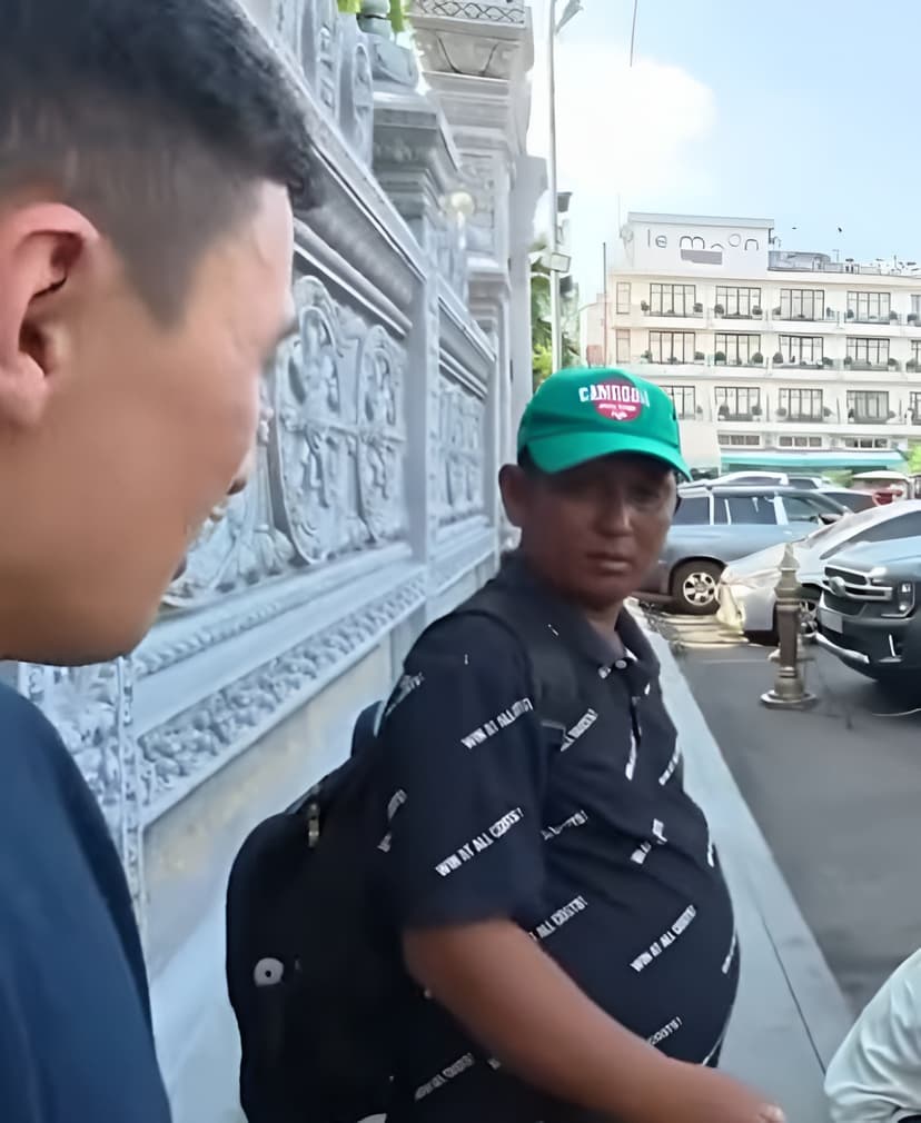 เดือด! ลุงกัมพูชาหวิดทำร้ายฝรั่ง อินฟลูฯแถโบ้ยไทย — ภาพที่ 3