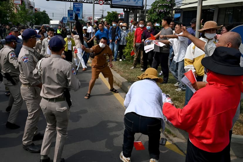 ช็อก! จีนฮือประท้วงเดือดเขมร แอป H-Pay อายัดเงินสูญ — ภาพที่ 4