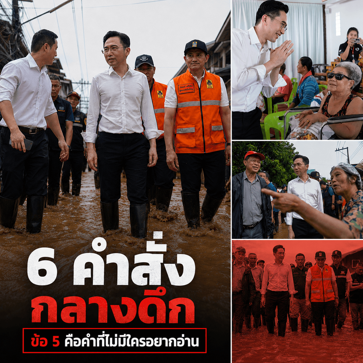 ด่วน! น้ำท่วมน่าน ดับสลด คำสั่ง 6 ข้อที่มาช้ากว่าความตาย