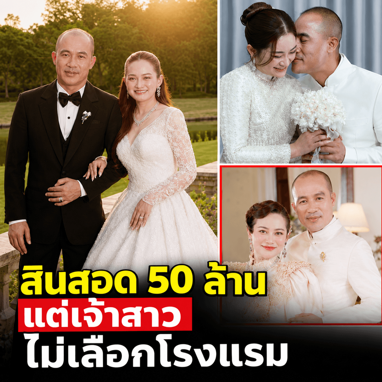 อึ้ง! หมอปลายหมั้นสินสอด 50 ล้าน ทำไมเมินโรงแรมหรู