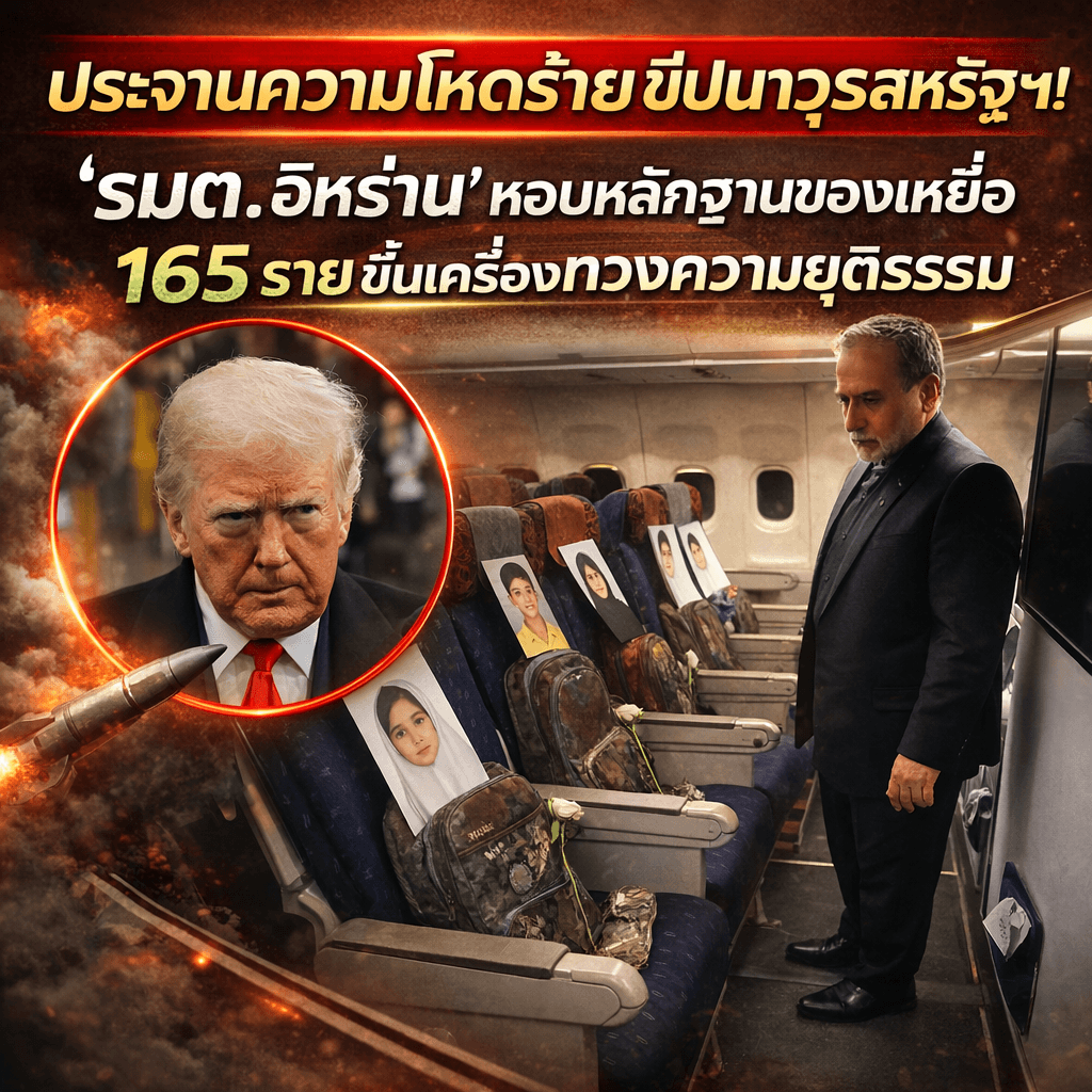จุกอก! อิหร่านหอบรองเท้าเปื้อนเลือด แฉสหรัฐถล่มโรงเรียน