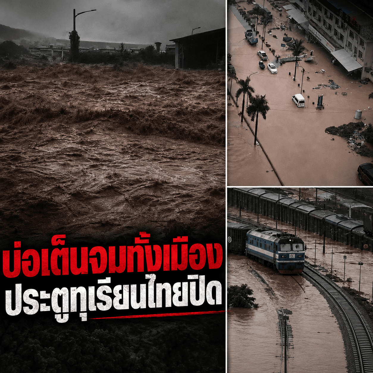 วิกฤต! บ่อเต็นจมมิด รถไฟลาว-จีนอัมพาต ทุเรียนไทยรอวันเน่า
