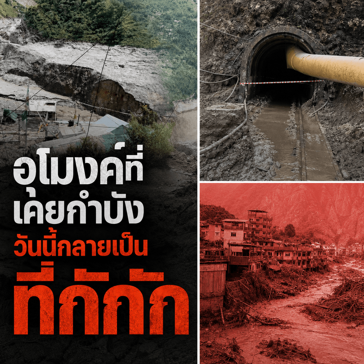 ช็อก! โคลนถล่มเนปาล ฝังทั้งเป็น 4,000 ชีวิตในอุโมงค์