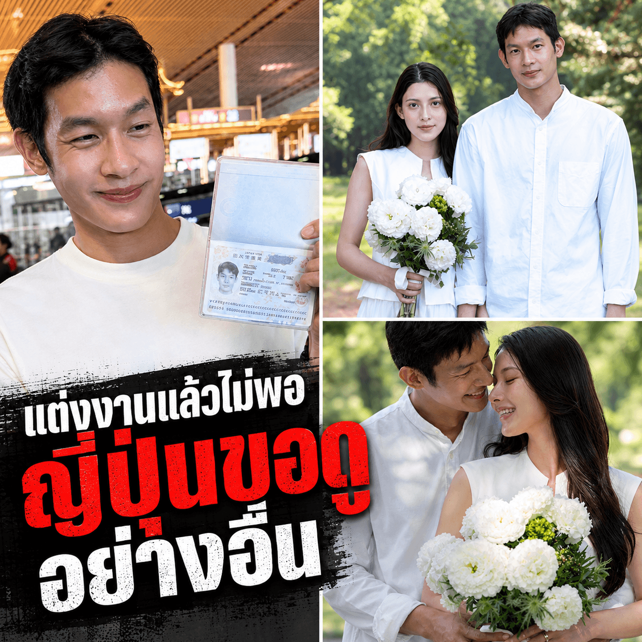 แห่ยินดี! เพื่อน คณิน ได้วีซ่าญี่ปุ่น พิสูจน์รักแท้ทำเอง