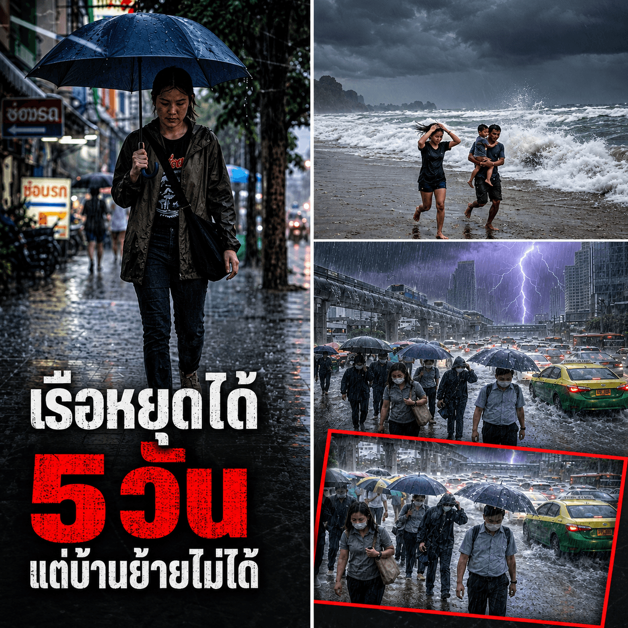 สะเทือนใจ! สั่งปิดทะเล 5 วัน แต่คนบนบกทำได้แค่รอชะตากรรม
